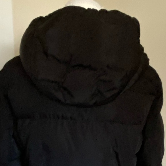 Calvin Klein Womens Black Downfill Puffy Hooded Winter Coat. Sz S - Picture 5 of 16